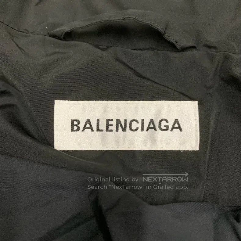 Balenciaga Balenciaga Black Zip-Up Short Quilted Jacket Size XXS / US 00 / IT 34 - 4 Thumbnail
