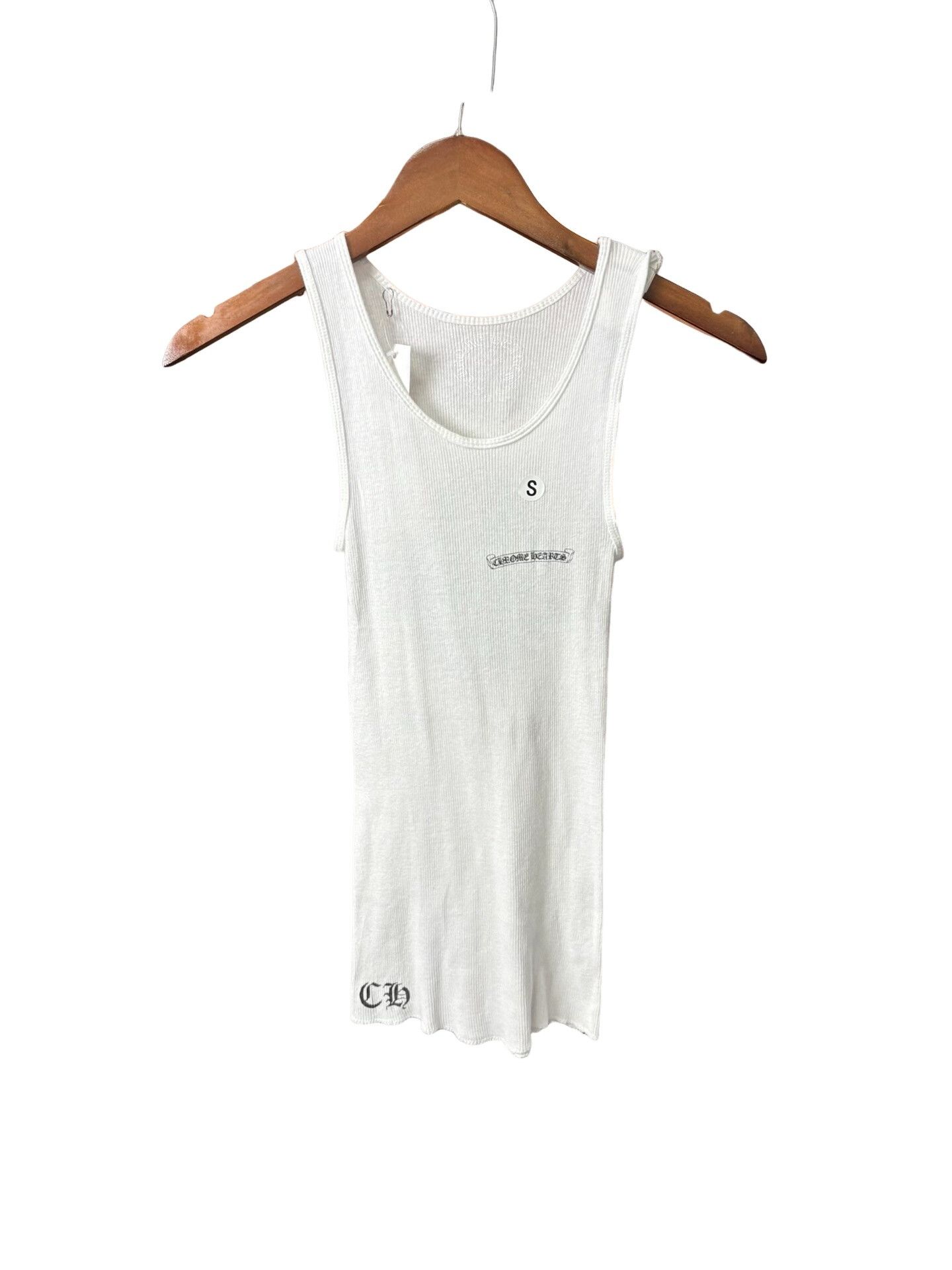 Chrome Hearts Chrome Hearts Cross Scroll Ribbed Tank Top S Size US S / EU 44-46 / 1 - 1 Thumbnail