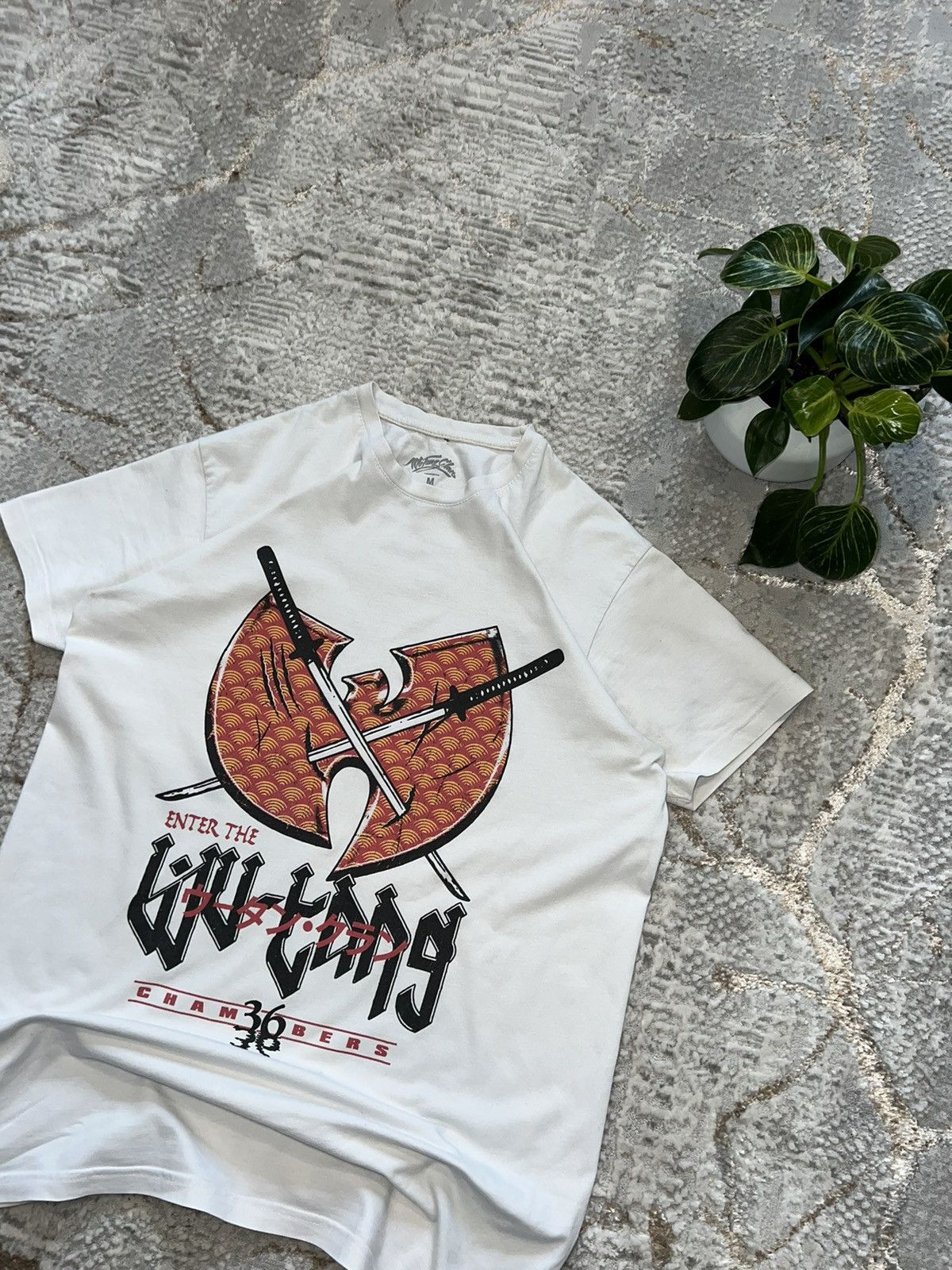 Wu-Tang Clan WU-TANG VINTAGE T-SHIRT Y2K WUTANG TEE Size US M / EU 48-50 / 2 - 2 Thumbnail