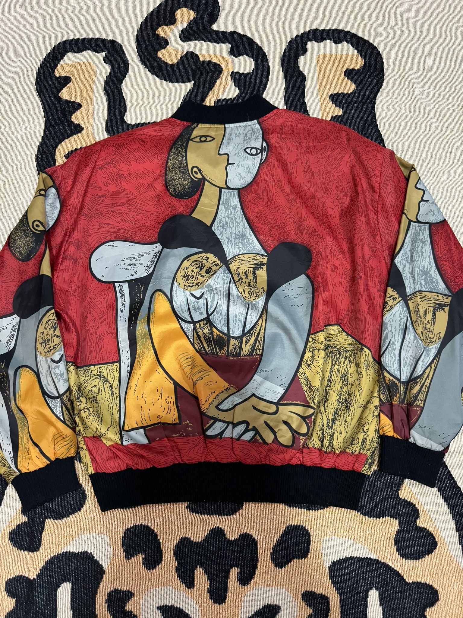Vintage Vintage Art Pablo Picasso Crying Womens Jacket Size US M / EU 48-50 / 2 - 2 Thumbnail