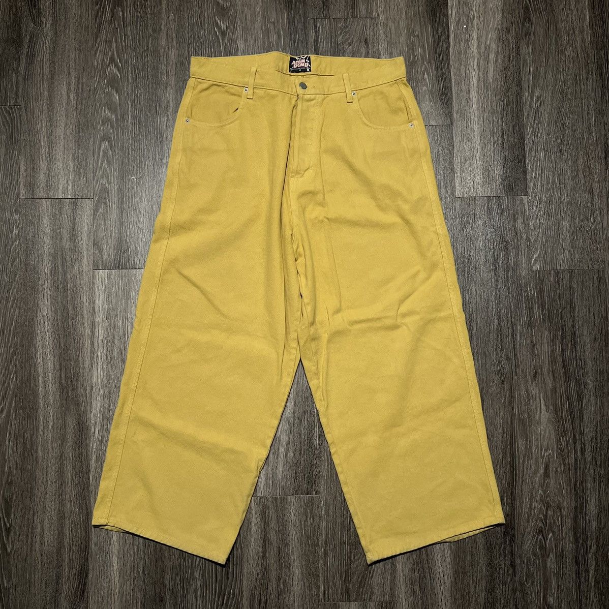 The Hundreds The HUNDREDS Yellow Baggy Denim Size US 32 / EU 48 - 1 Thumbnail