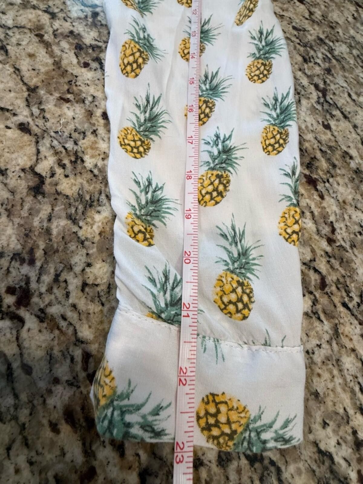 Other Love Notes pineapple novelty print button up shirt SZ M Size M / US 6-8 / IT 42-44 - 10 Thumbnail