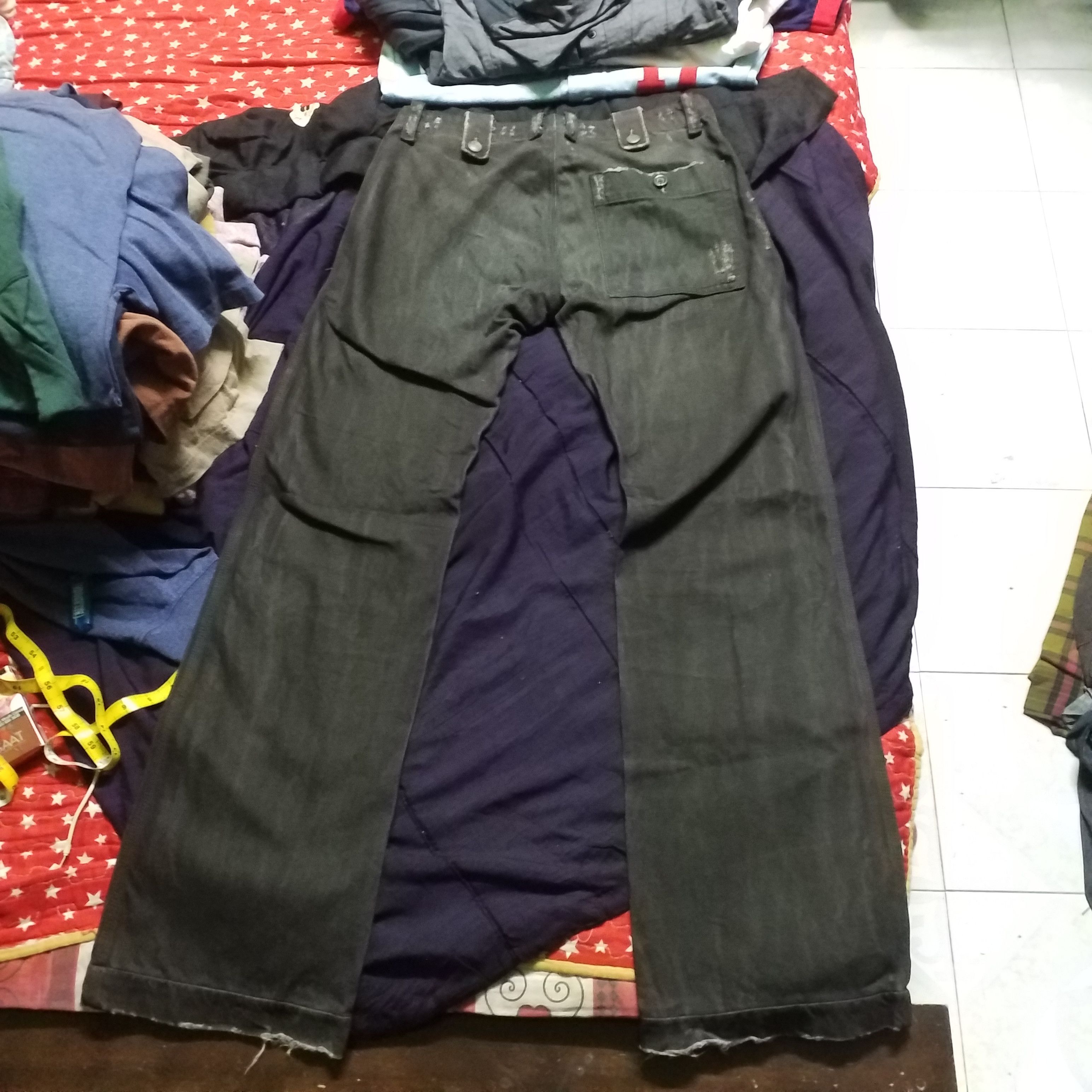 Diesel DIESEL BUSH PANT OPEN LEG SMOKE COLOUR DESIGN Size US 31 - 6 Thumbnail