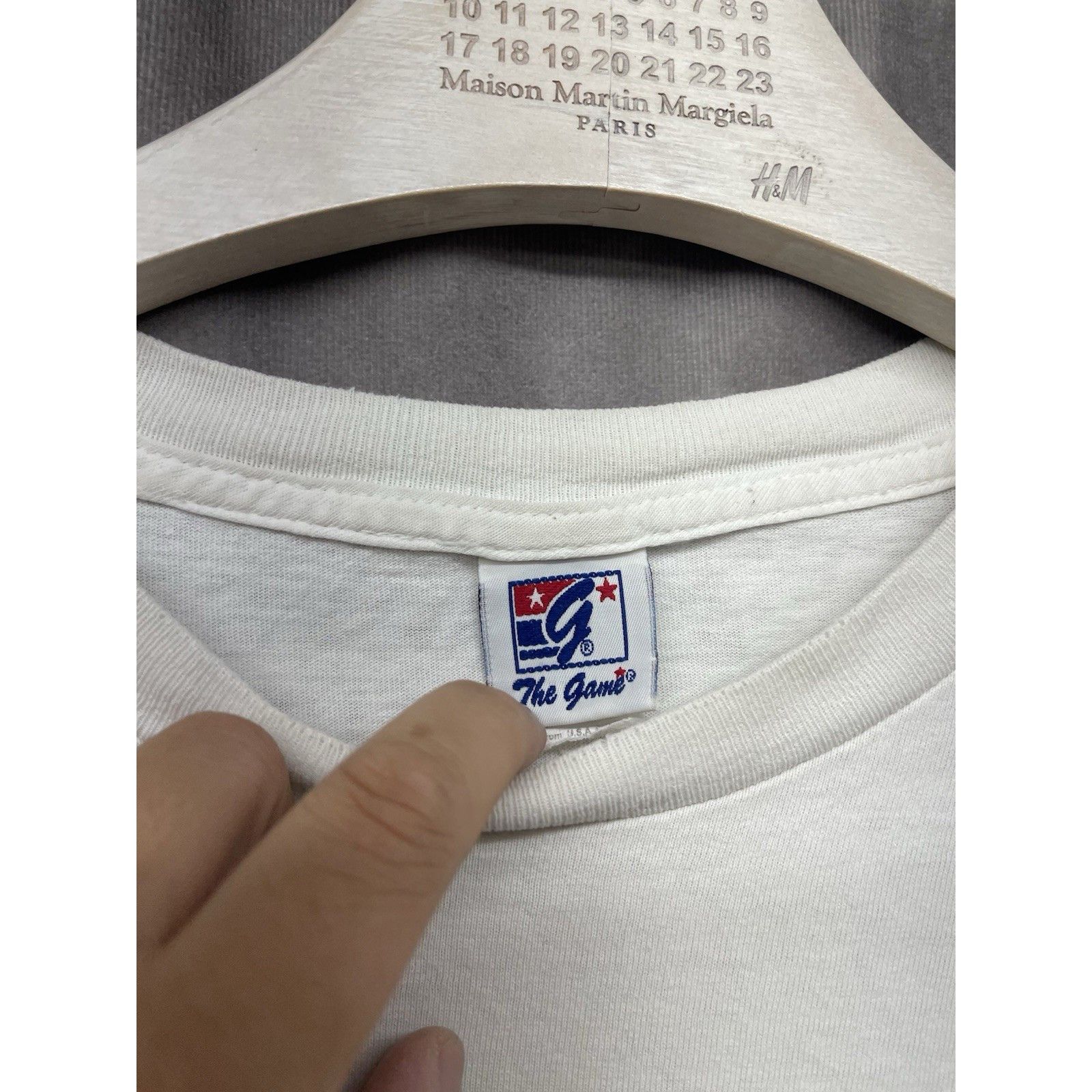 The Game VTG 90s Central Missouri State Baseball Script The Game T Sh Size US XL / EU 56 / 4 - 2 Thumbnail