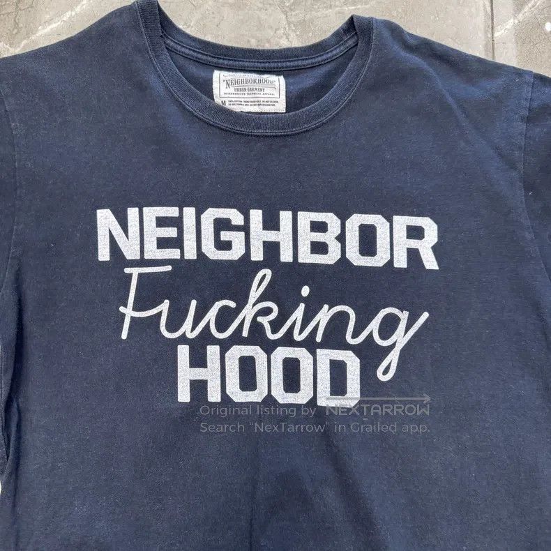 Neighborhood Neighborhood Black swear word tee short-sleeved Size US M / EU 48-50 / 2 - 3 Thumbnail