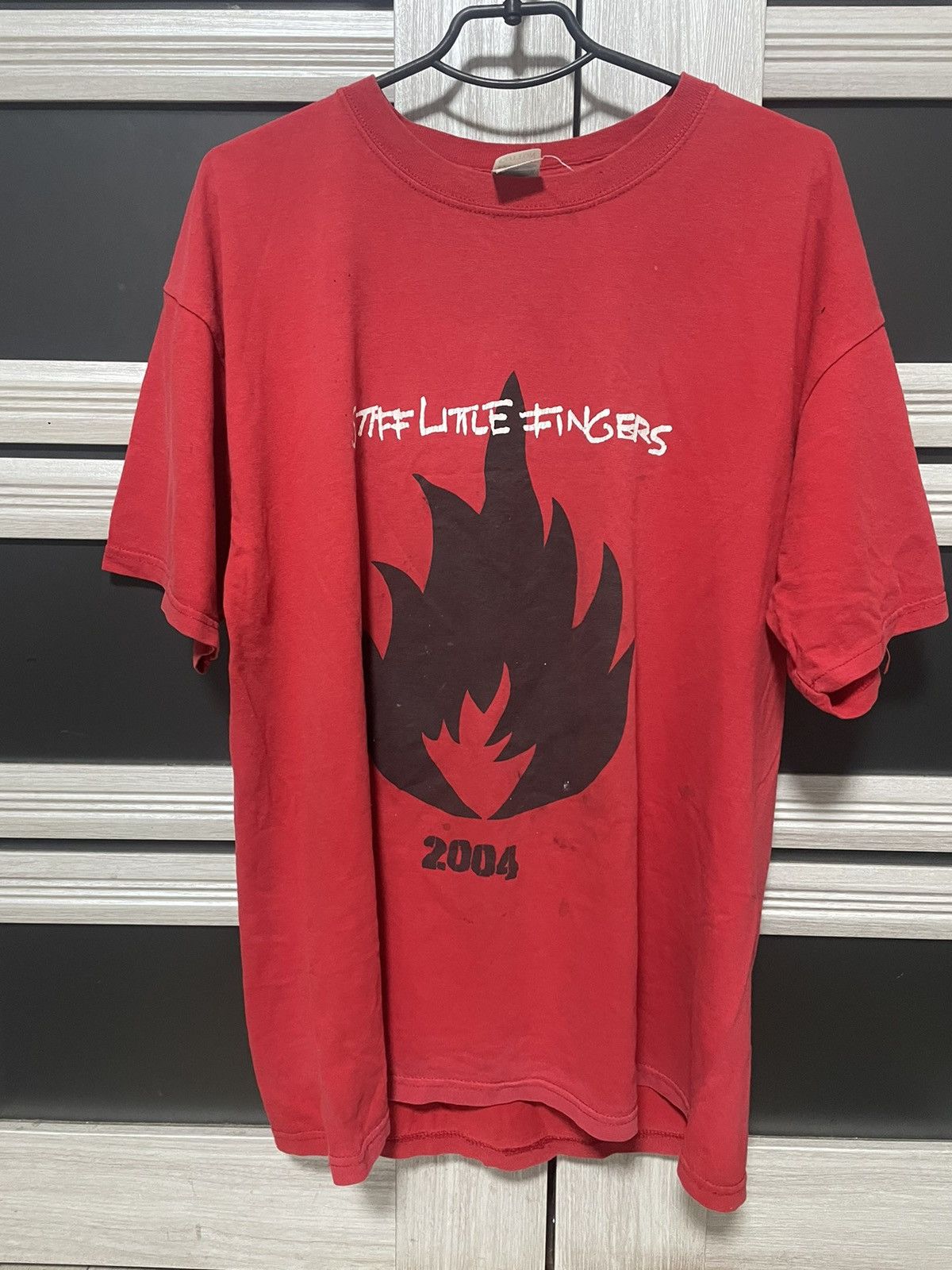 Band Tees Vintage Stiff Litlle Fingers 2004 Tour Tee Size US XL / EU 56 / 4 - 2 Thumbnail