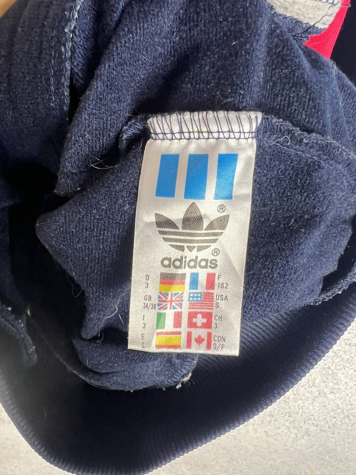 Vintage Vintage 90s Adidas Multicolour Track Top Jacket Size US S / EU 44-46 / 1 - 10 Thumbnail
