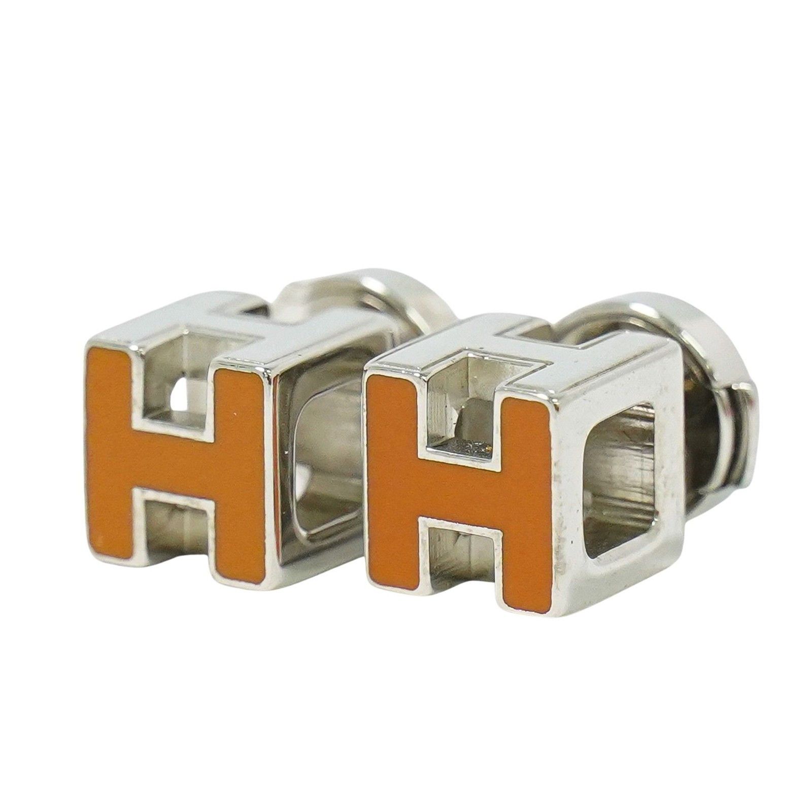 Hermes Hermes Cage d'H Stud Earrings Metal Size ONE SIZE - 1 Thumbnail