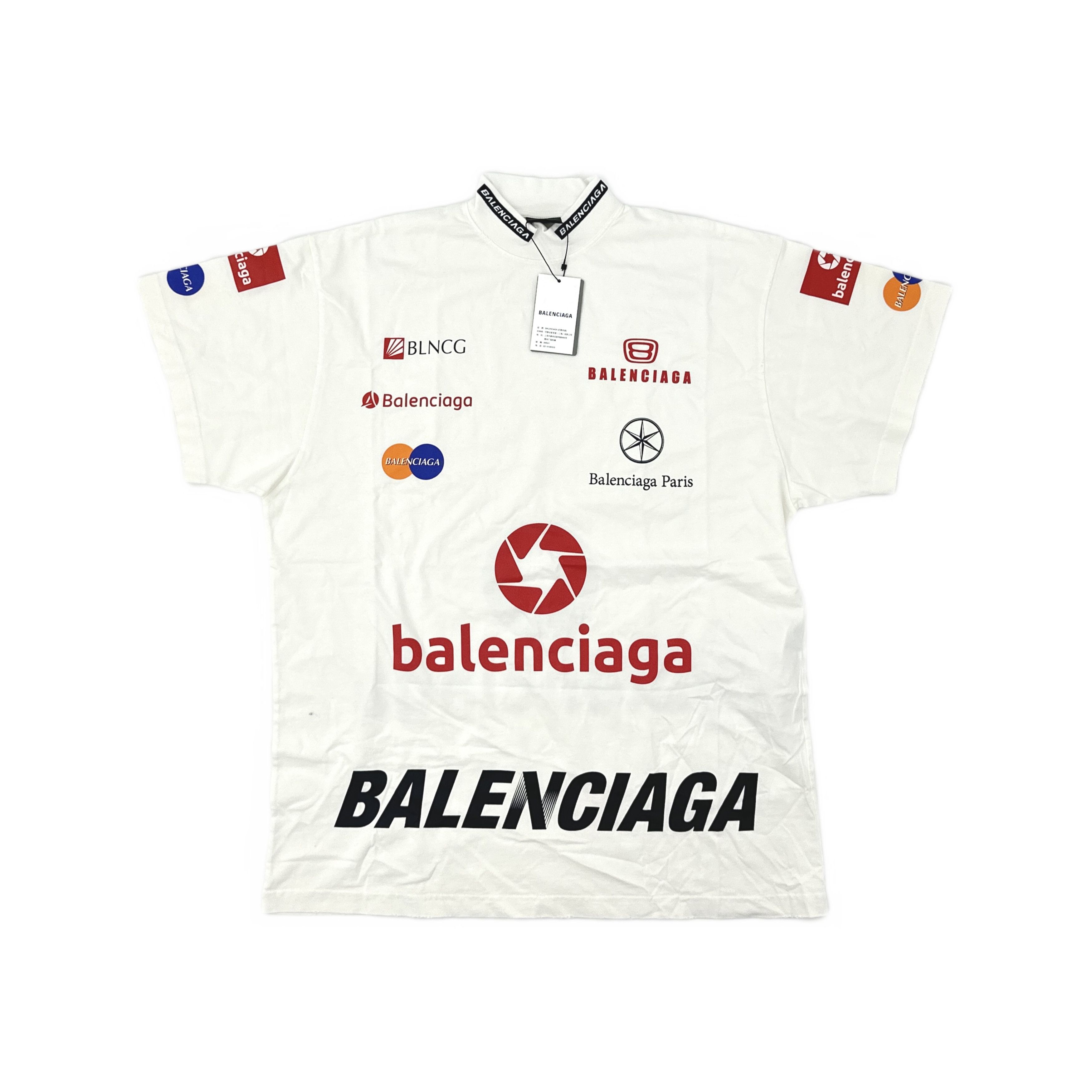 Balenciaga Balenciaga Top League Logo T-Shirt Size M Size US M / EU 48-50 / 2 - 1 Thumbnail