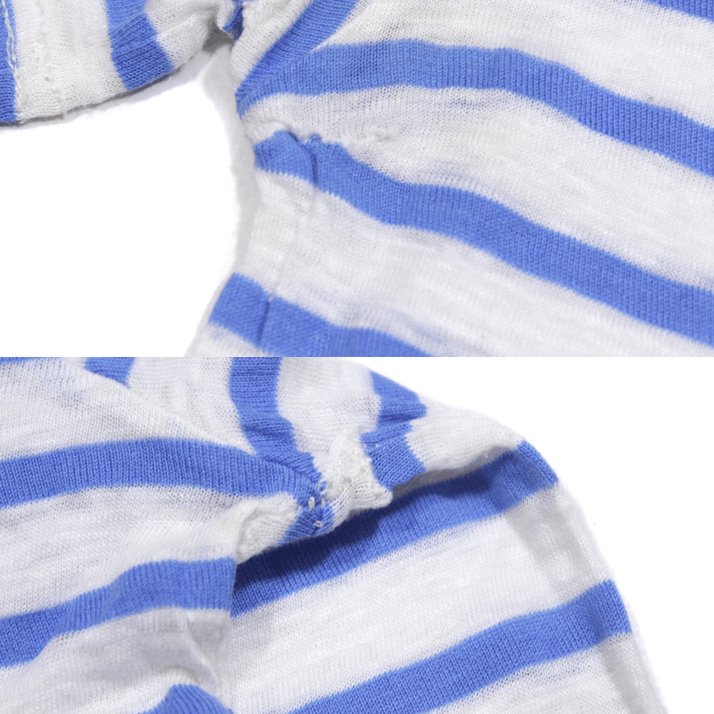 Burberry Brit Logo Striped T-Shirt Size S / US 4 / IT 40 - 9 Thumbnail