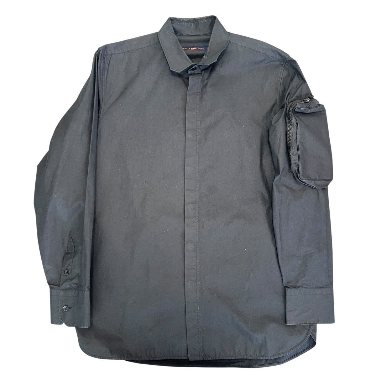 Louis Vuitton Louis Vuitton FW19 Virgil Abloh 3D Padded Pocket Nylon Shirt Size US M / EU 48-50 / 2 - 1 Thumbnail