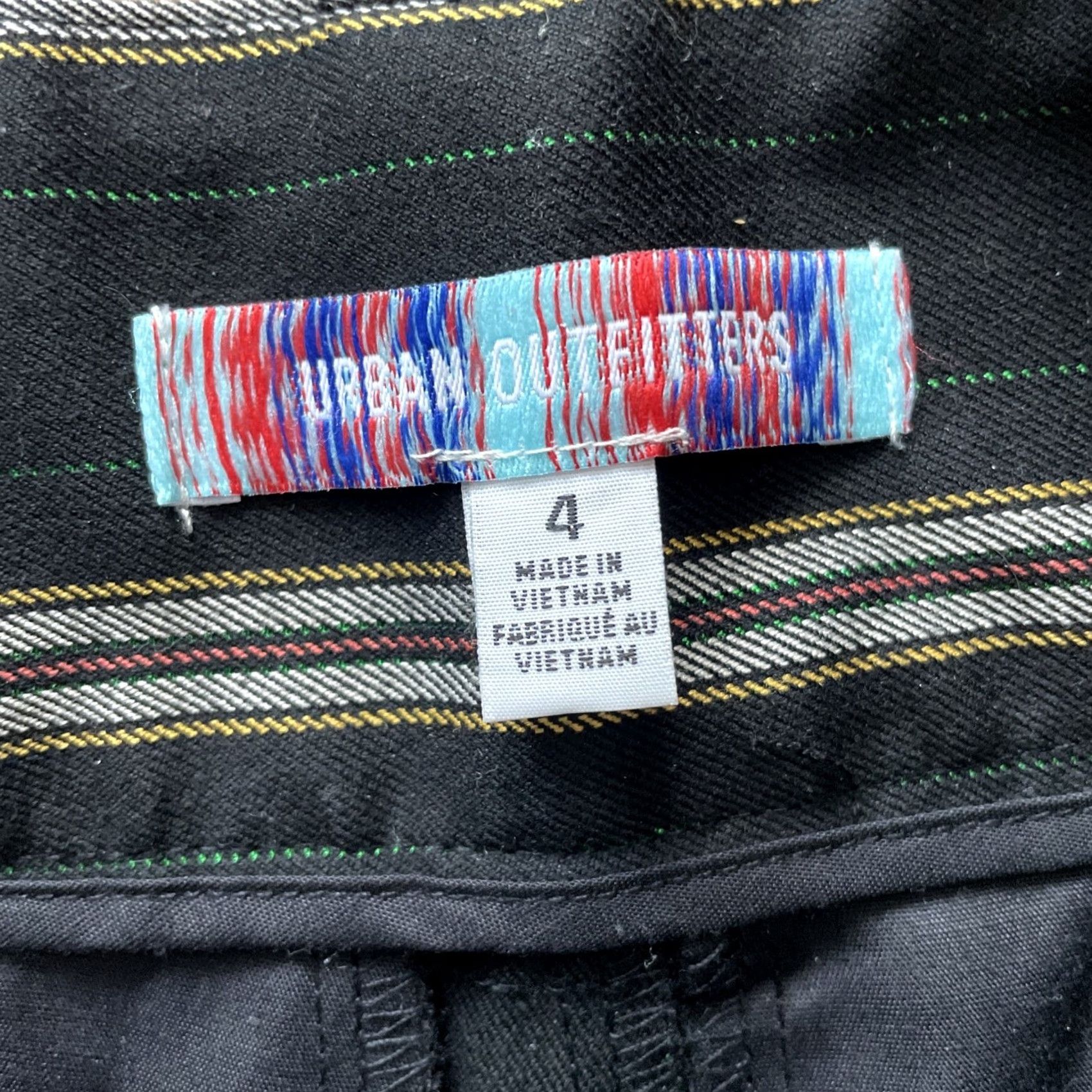 Urban Outfitters Urban Outfitters Relaxed Bootcut Pants Womens Size 4 Black 29x31 High Rise Bootscoat Style Dress Pants Size 27" / US 4 / IT 40 - 3 Thumbnail