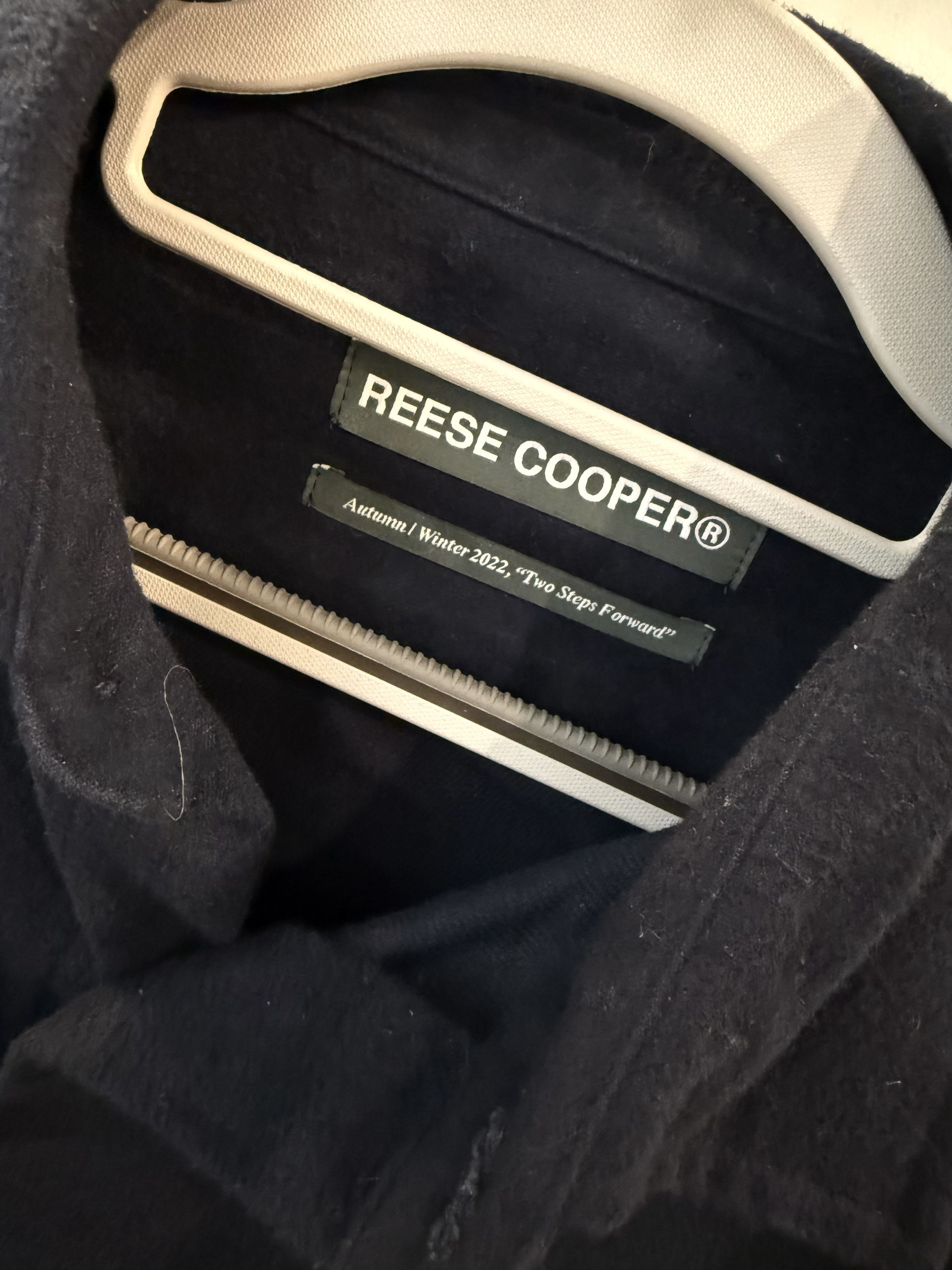 Reese Cooper Reese Cooper Flannel Button Down Shirt - Navy - Large Size US L / EU 52-54 / 3 - 3 Thumbnail