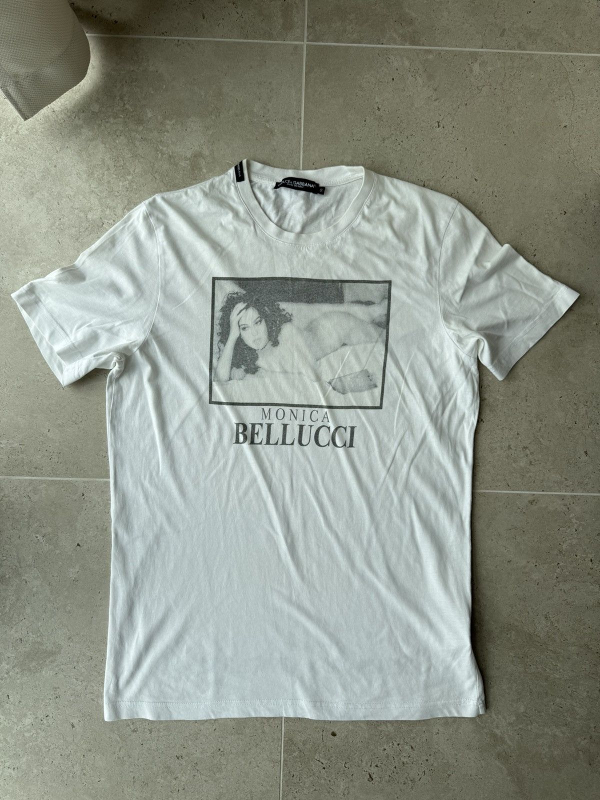D&G × Monica Bellucci Photo Print T Dolce & Gabbana Monica Bellucci Photo Print T-Shirt | Grailed