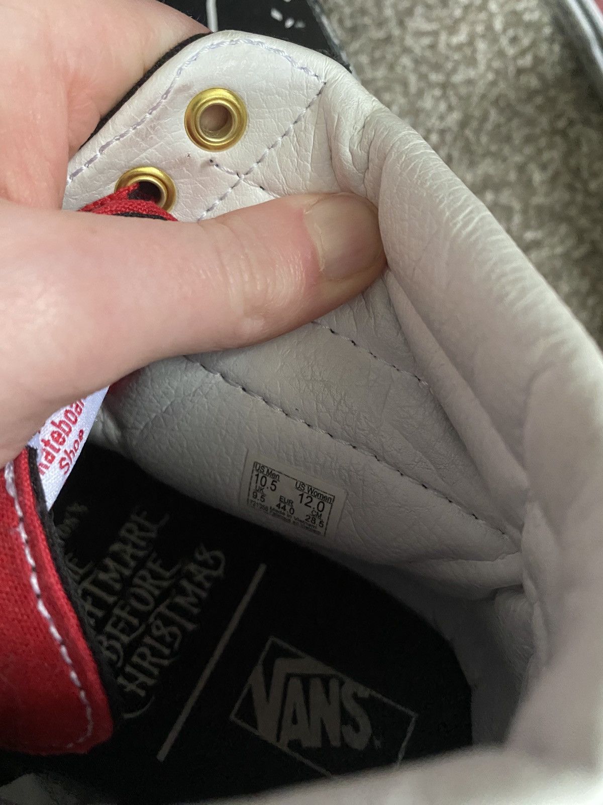 Vans Vans Nightmare Before Christmas Sk8-Hi Size US 10.5 / EU 43-44 - 5 Thumbnail