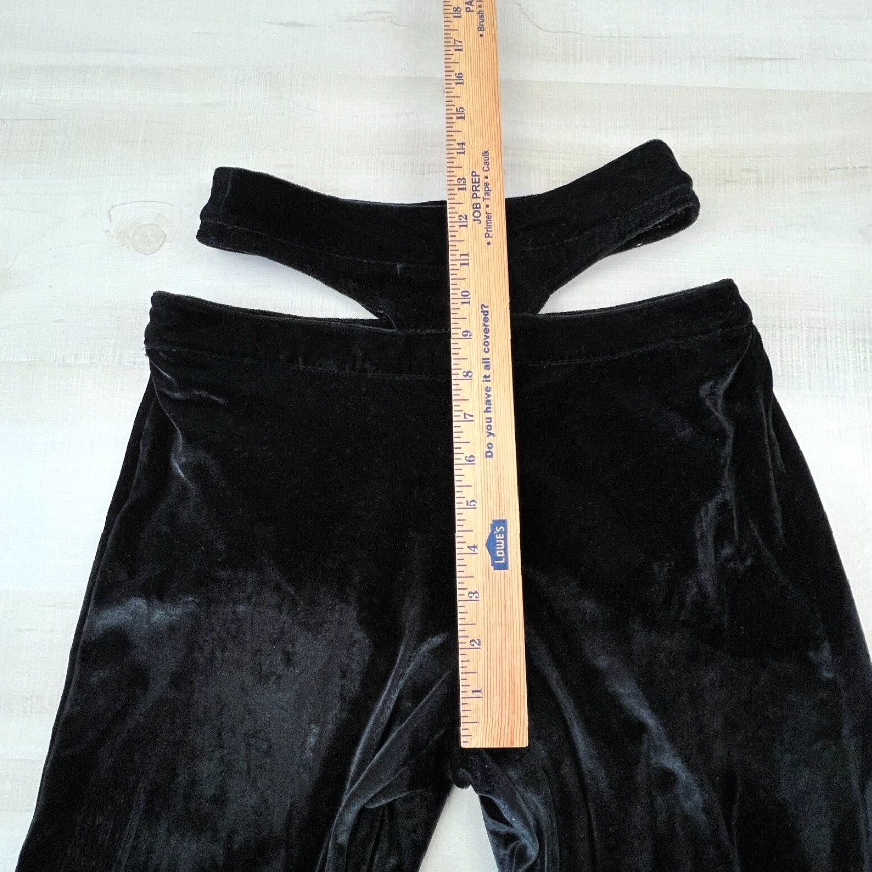 Velvet Youse Womens Velvet Pants Medium Black Straight Leg Size 32" / US 10 / IT 46 - 6 Thumbnail