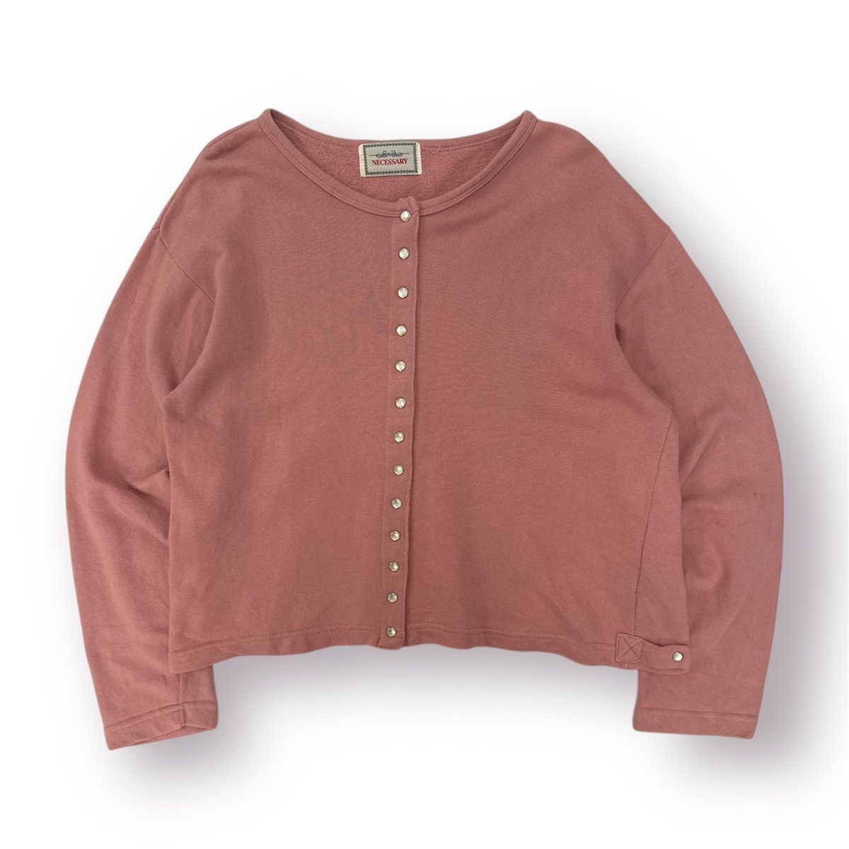 Any Means Necessary 🔥 Necessary Snap button "Le Cardigan Pression" Siries iConic Size M / US 6-8 / IT 42-44 - 1 Thumbnail
