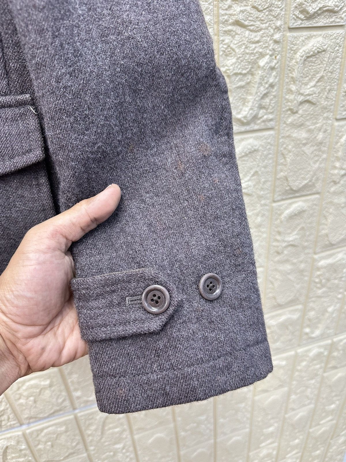 Lacoste × Vintage Vintage Lacoste Wool Jacket MJ142 Size US S / EU 44-46 / 1 - 9 Thumbnail