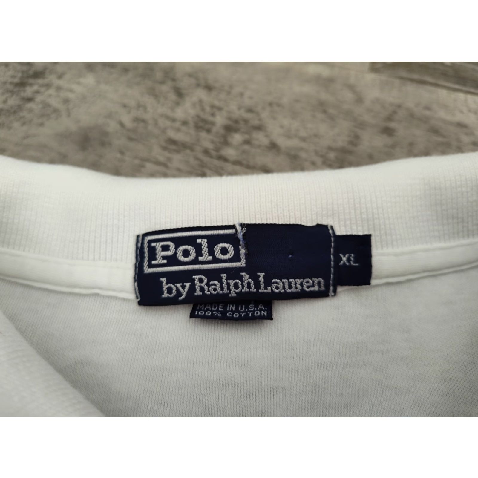 Ralph Lauren Vintage Ralph Lauren Polo Shirt Men XL White 80s 90s Retro Designer Short Sleeve Size US XL / EU 56 / 4 - 5 Thumbnail