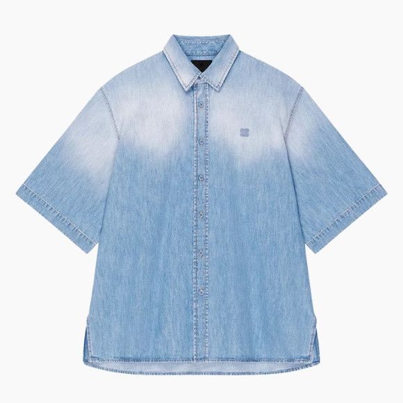 Givenchy Givenchy Denim Shirt – Light Blue - NEW WITH TAGS Size US S / EU 44-46 / 1 - 2 Thumbnail