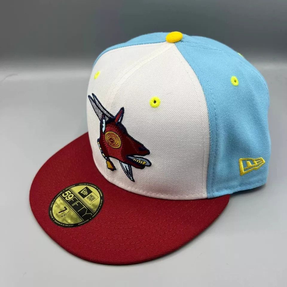 New Era South Bend Los Cabritos Maldichos Hat Men 7 1/2 MiLB Fitted Size ONE SIZE - 2 Thumbnail