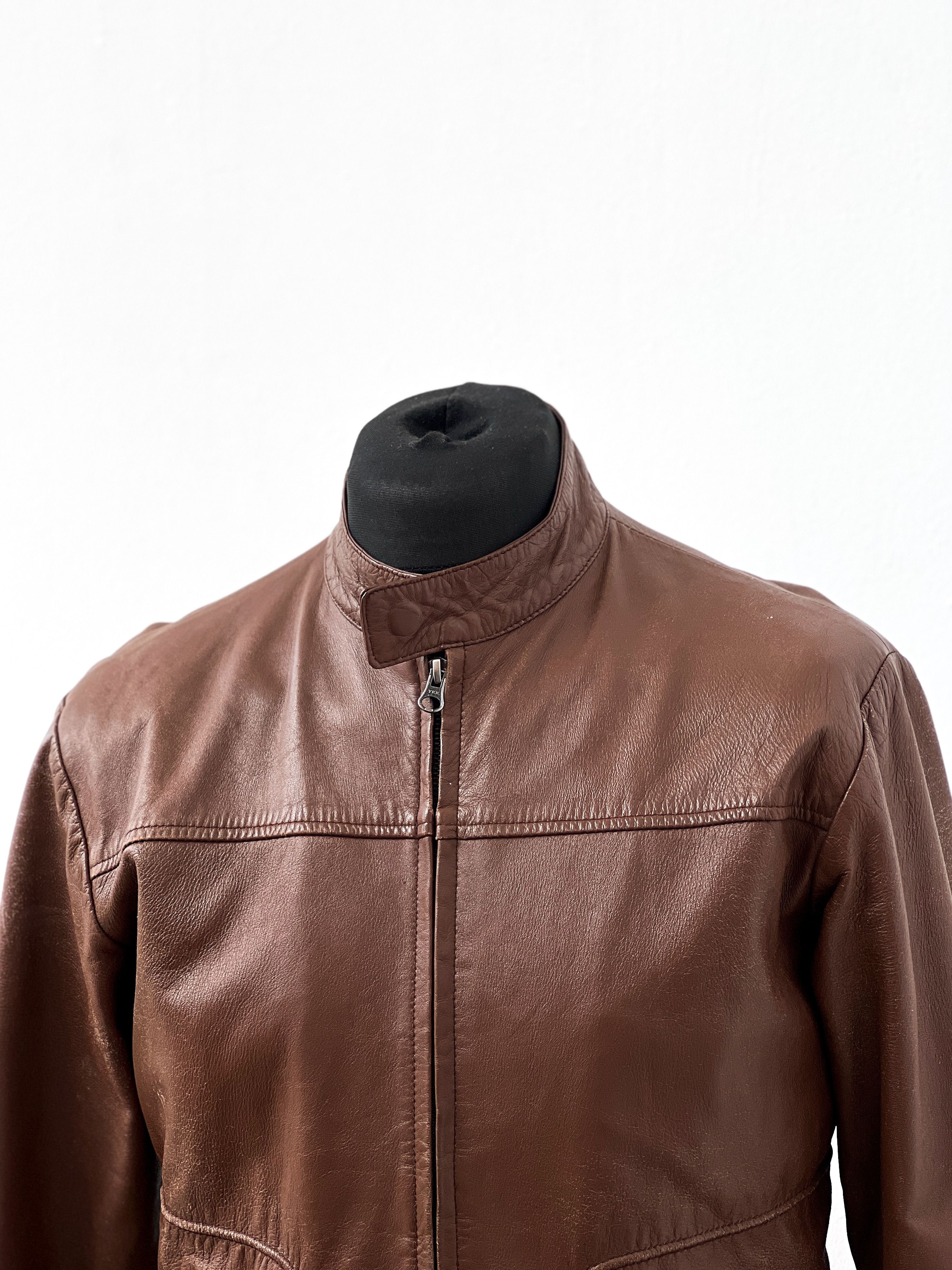 Other Lambskin Leather Quarantined Fashion Leather Jacket Size US M / EU 48-50 / 2 - 2 Thumbnail