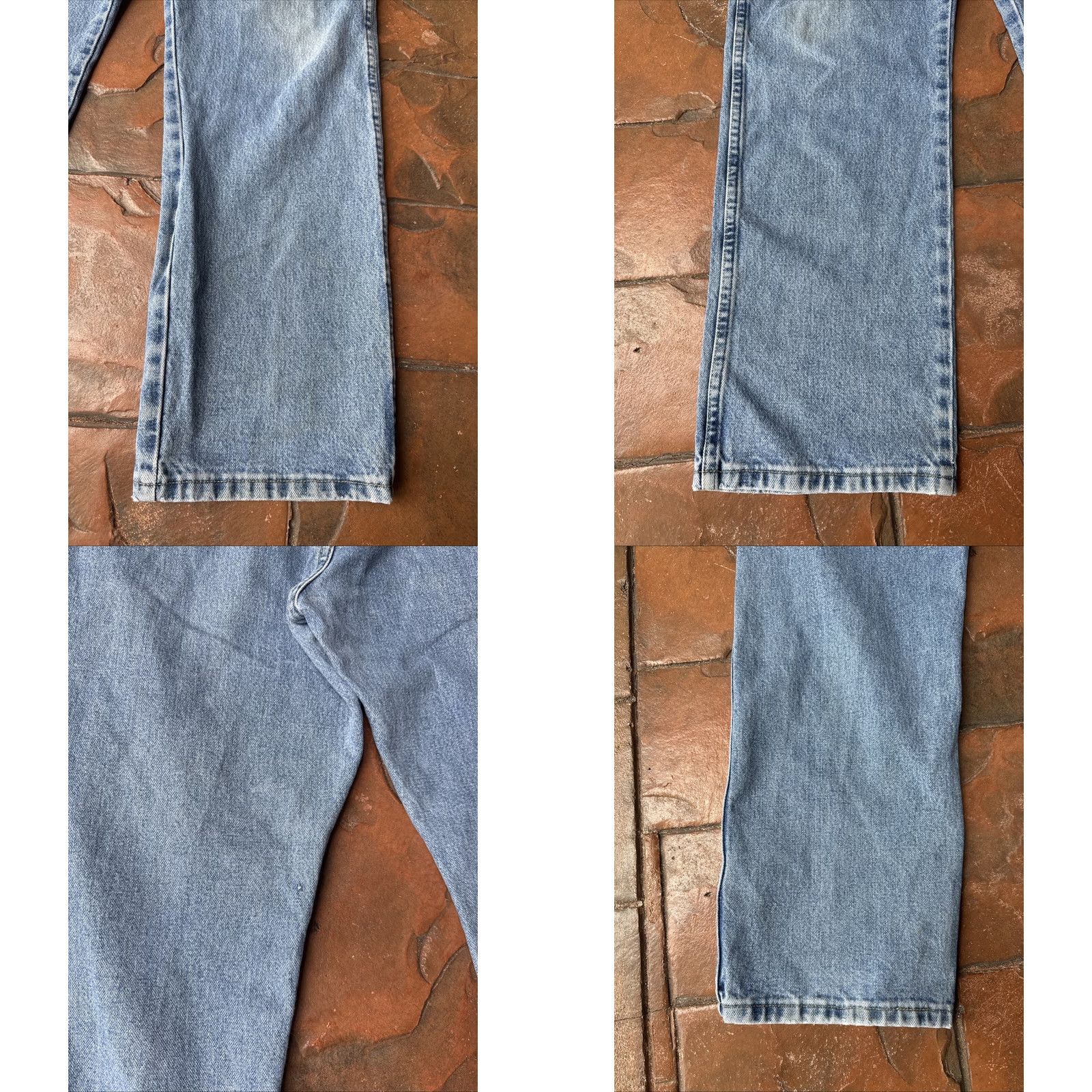 Wrangler Wrangler Cowboy Cut Collection Jeans Men’s 36x30 Blue Regular Straight Denim Cotton Logo Zipper Pocket 5-Pocket Barons USA Cowboys George Strait Size US 36 / EU 52 - 8 Thumbnail