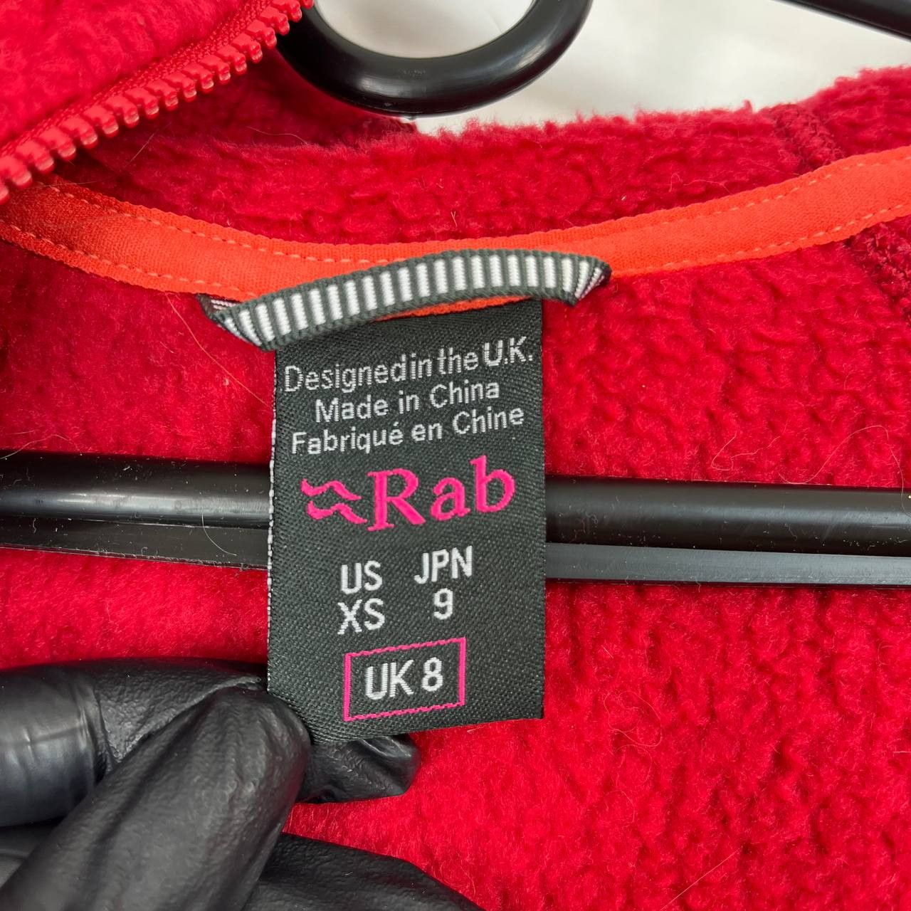 Rab Rab Womens Sherpa Fleece Jacket Red Full Zip Outdoor Uk 8 Size S / US 4 / IT 40 - 6 Thumbnail
