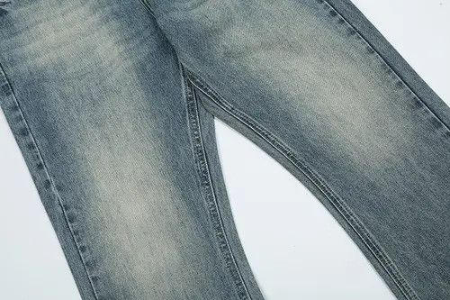 Japanese Brand × Jean High street American washed distressed casual flared jeans Size US 34 / EU 50 - 4 Thumbnail