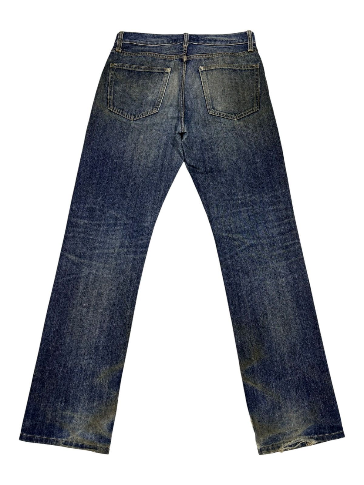 Undercover × Uniqlo Vintage Uniqlo Japan Mud Wash Distressed Denim Jeans Size US 31 - 8 Thumbnail