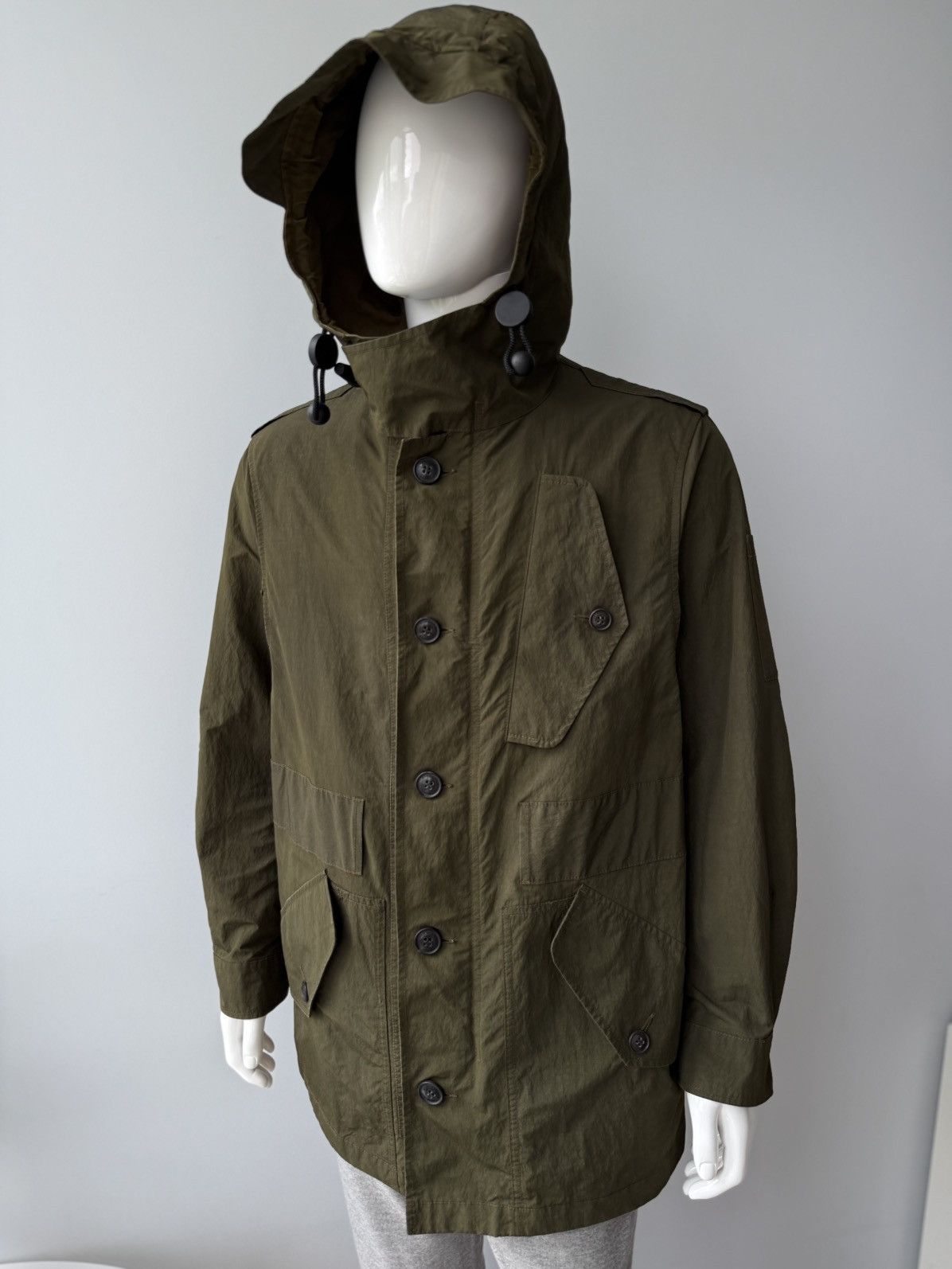 Burberry RRP $1900 Burberry Wool Blend Military Belted Parka L Size US L / EU 52-54 / 3 - 4 Thumbnail