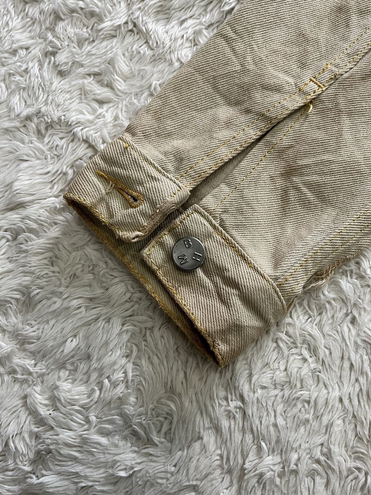 Designer × Misbhv misbhv 16ss "drained" distressed design denim jacket Size US XS / EU 42 / 0 - 6 Thumbnail