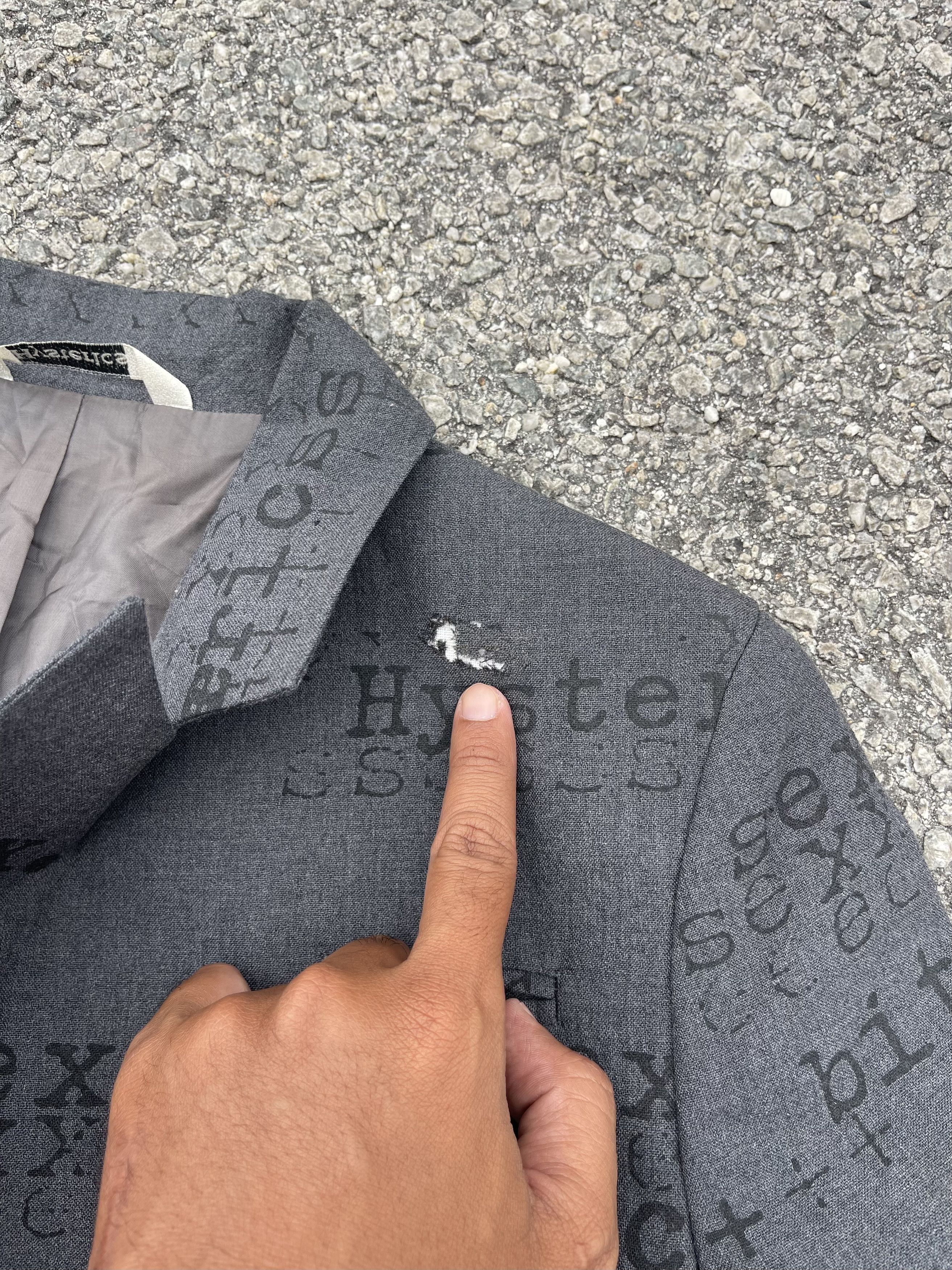 Hysteric Glamour Hysterics Blazer “Bad Word” Size 34S - 12 Thumbnail