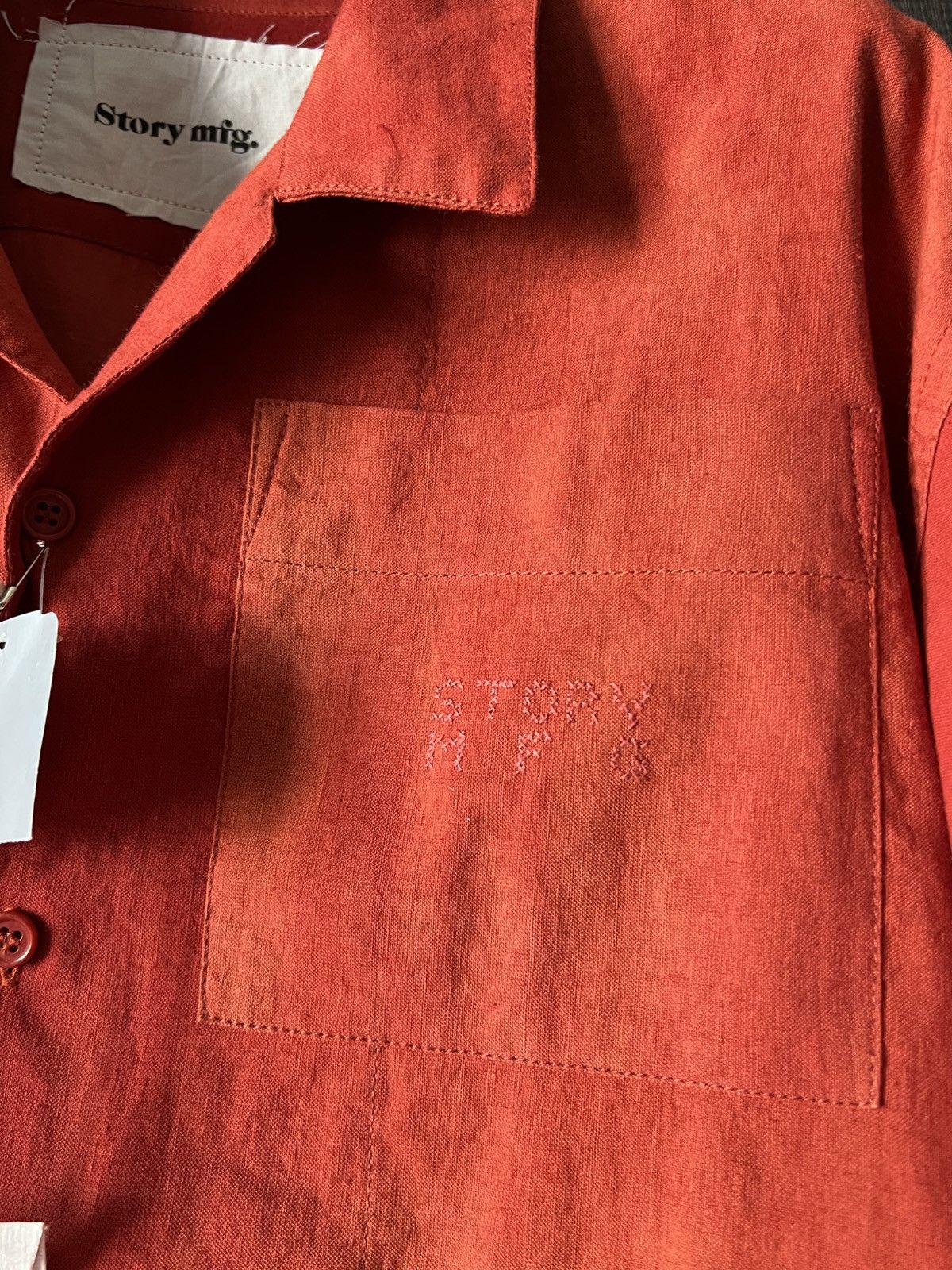 Story Mfg. Story mfg. Grapefruit Clamp Greetings shirt Size US L / EU 52-54 / 3 - 5 Thumbnail