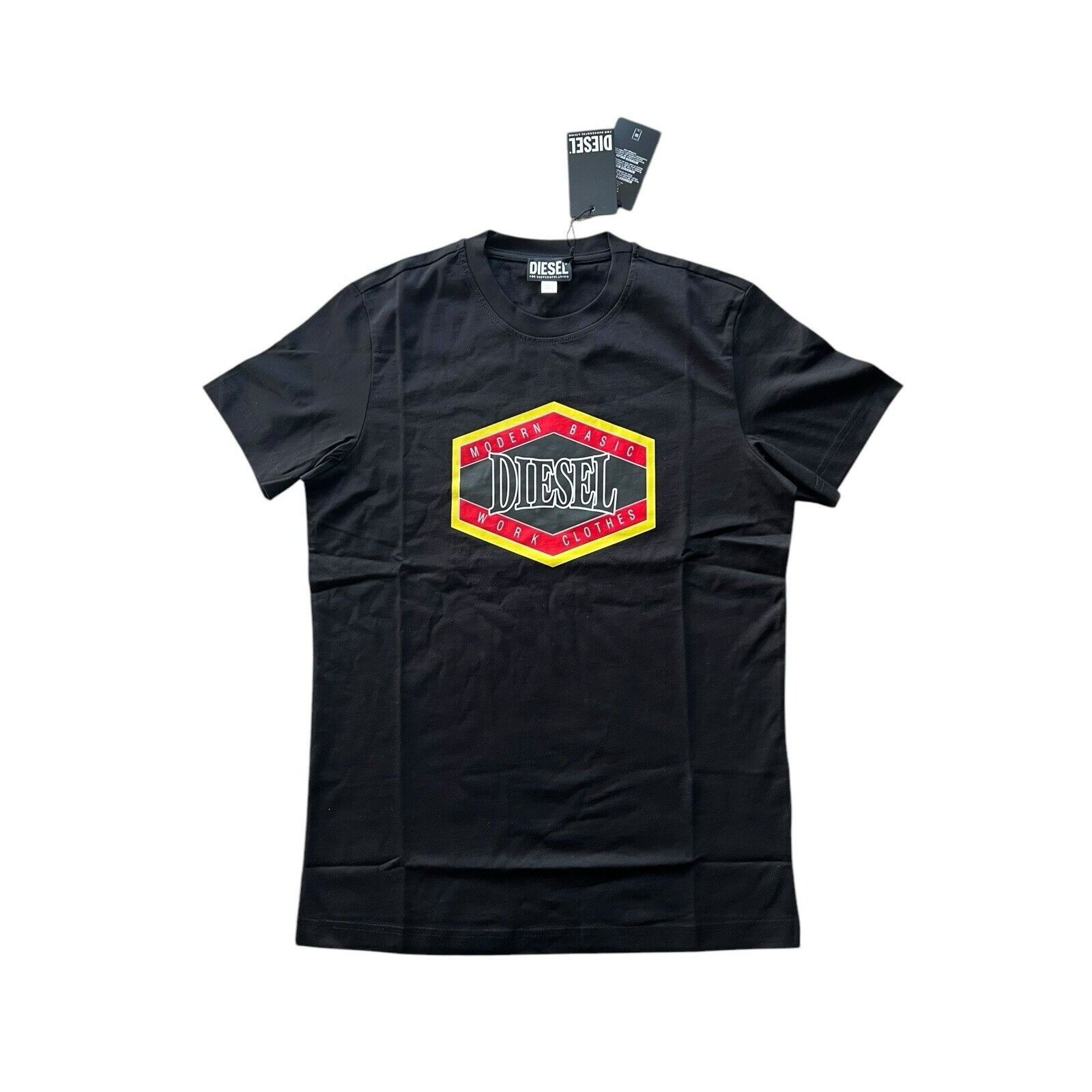 Diesel Diesel Mens T Diegor Maglietta T-Shirt NWT Black $80 Size M Size US M / EU 48-50 / 2 - 1 Thumbnail