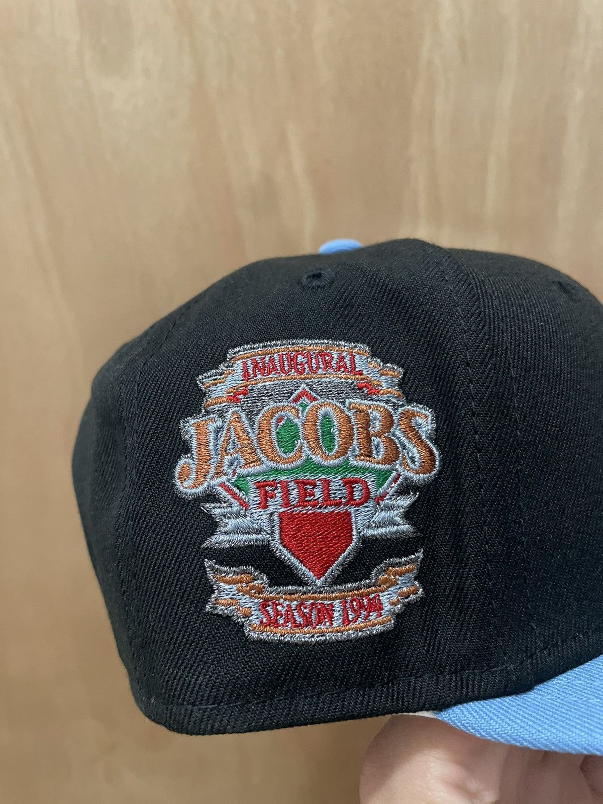 New Era Cleveland Indians 1994 jacobs field new era fitted 7 1/8 Size ONE SIZE - 4 Thumbnail