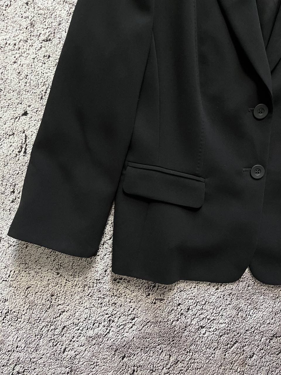 Max Mara × Vintage Max Mara Jacket Black Women's Size 16 Size XXL / US 16-18 / IT 52-54 - 3 Thumbnail