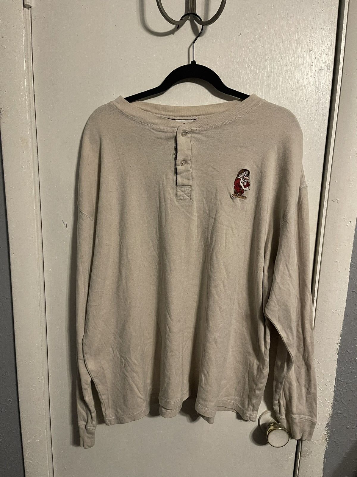 Disney Vintage Grumpy Longsleeve Size US XL / EU 56 / 4 - 1 Thumbnail