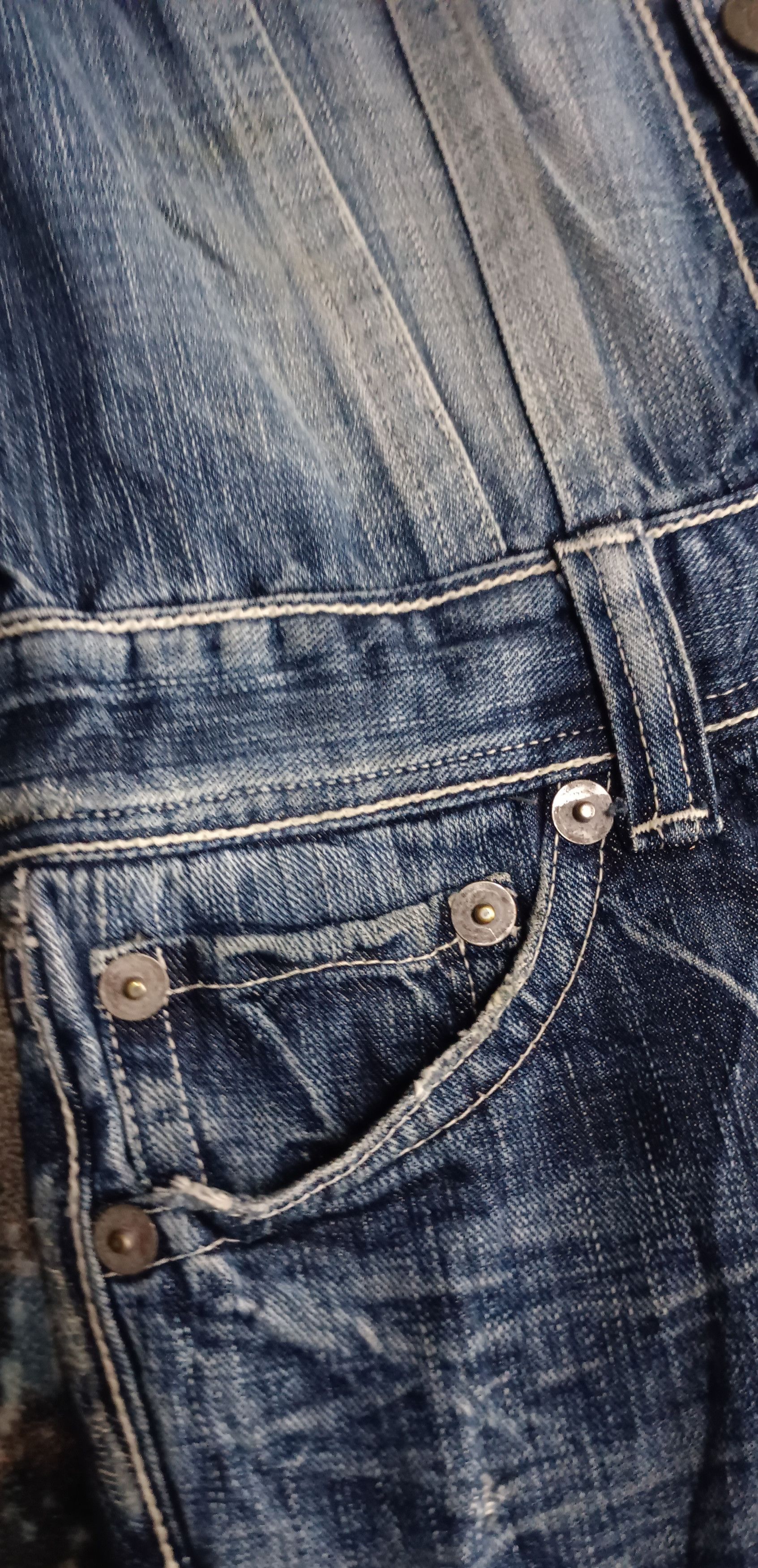 Japanese Brand Delay by Ufin & Sons Denim Jumpsuit Size 31" - 9 Thumbnail
