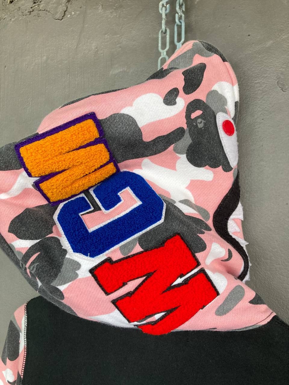 Bape Bape Block Camo Shark Fullzip Hoodie Size S / US 4 / IT 40 - 4 Thumbnail