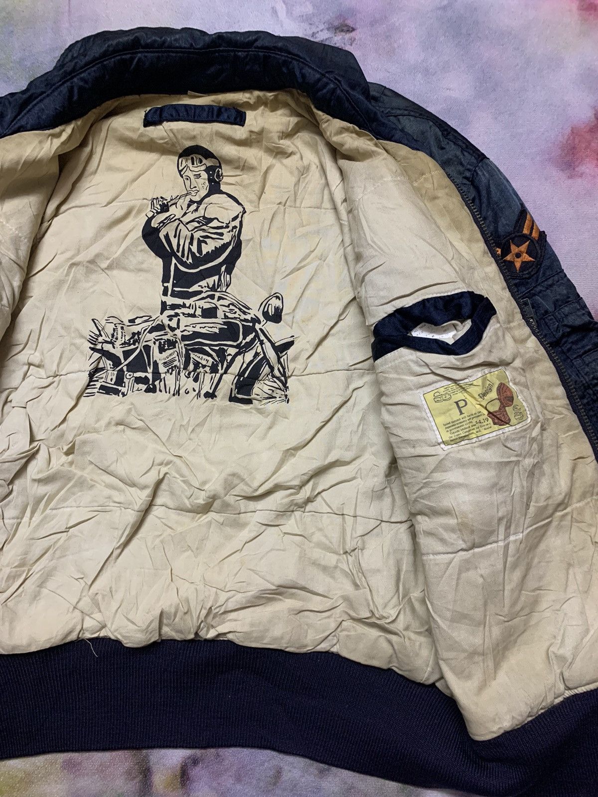 Vintage Vintage Flight Jacket MA-1 Bombers US Air Force Size US L / EU 52-54 / 3 - 7 Thumbnail