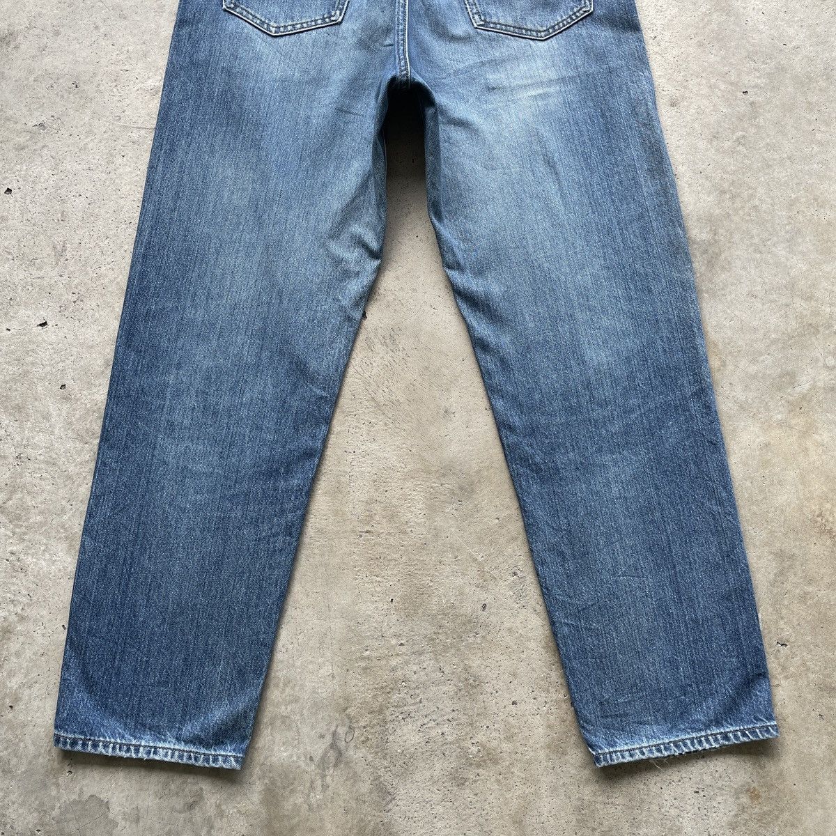 Japanese Brand × Jean × Vintage W31x29.5💥 Vintage Japanese Brand Faded Denim Jeans Pants Size US 31 - 9 Thumbnail