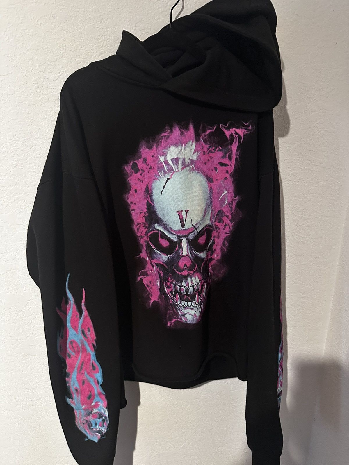 Vlone Vlone Miami pop up skull hoodie | Grailed