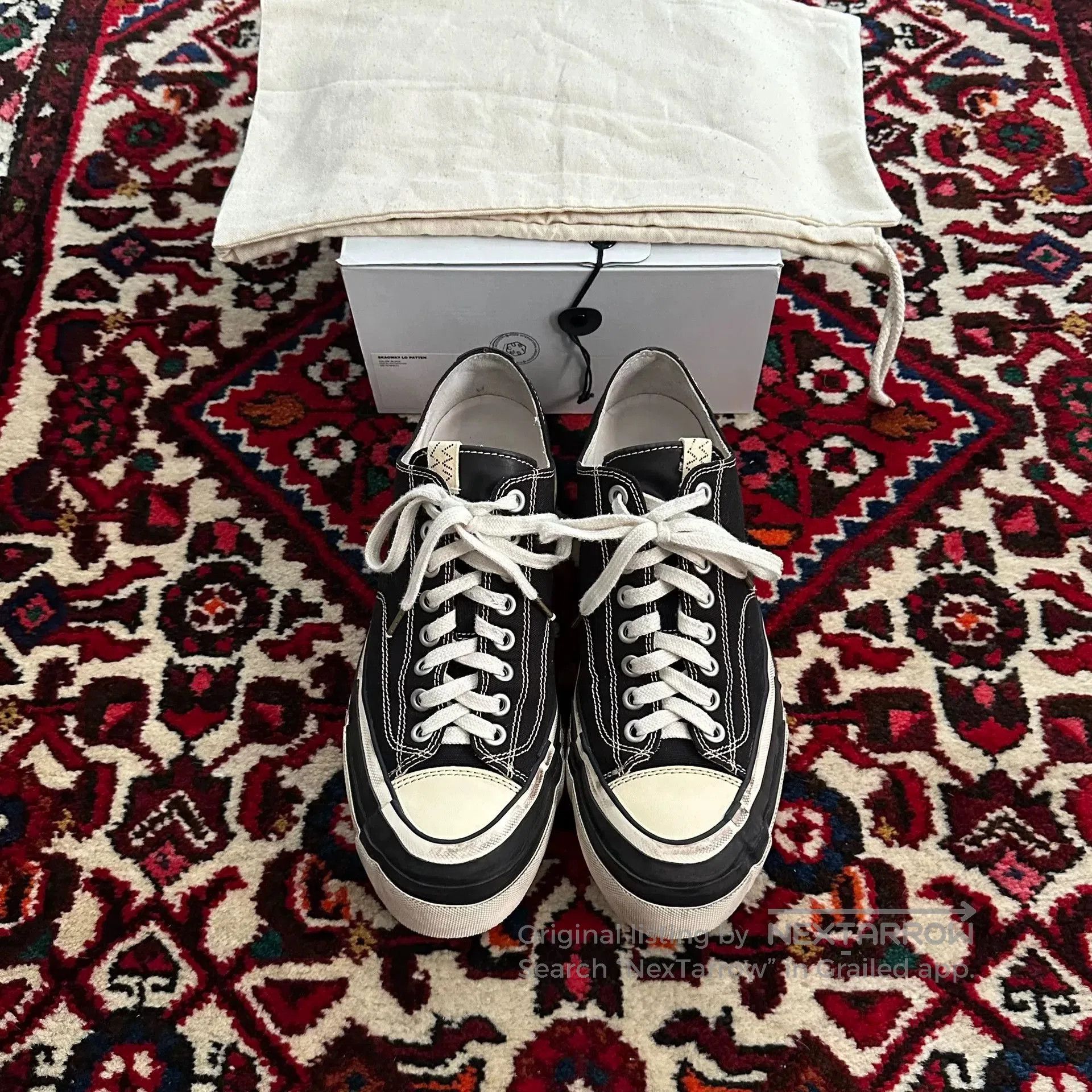 Visvim visvim skagway canvas shoes size 8.5. Size US 8.5 / EU 41-42 - 1 Thumbnail