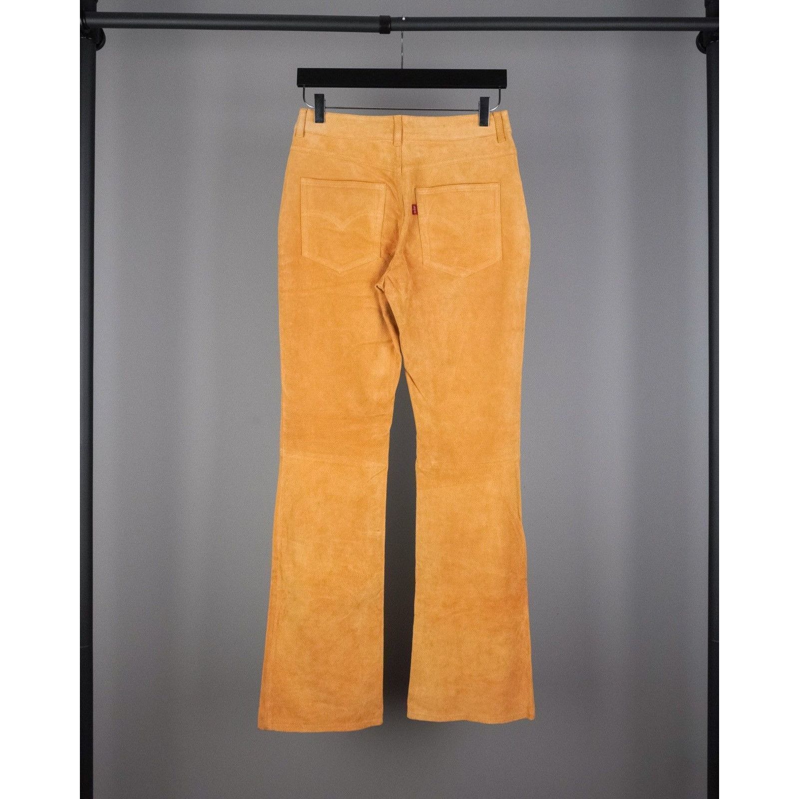 Levi's × Vintage Vintage 90’s levis brown suede leather pants Size US 28 / EU 44 - 3 Thumbnail