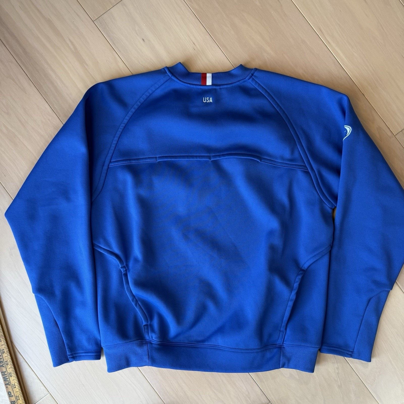Nike Nike USA Soccer Sweatshirt Small Blue Fleece Pullover Size US S / EU 44-46 / 1 - 9 Thumbnail
