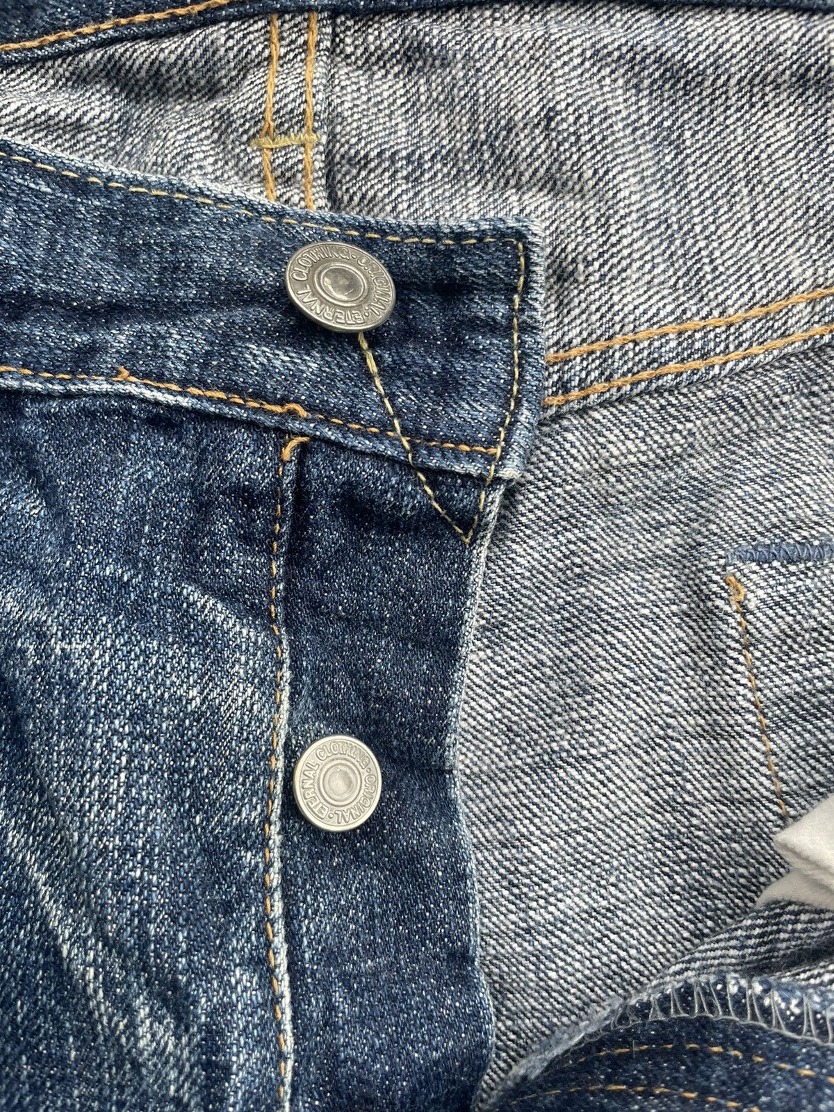 Eternal Eternal Japan Distresed Denim Size 36" / US 14 / IT 50 - 18 Thumbnail