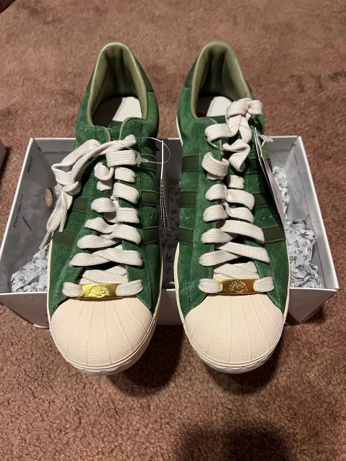 Adidas 2005 ADIDAS SUPERSTAR CONSORTIUM FOOTPATROL 133740 US11 Size US 11 / EU 44 - 8 Thumbnail