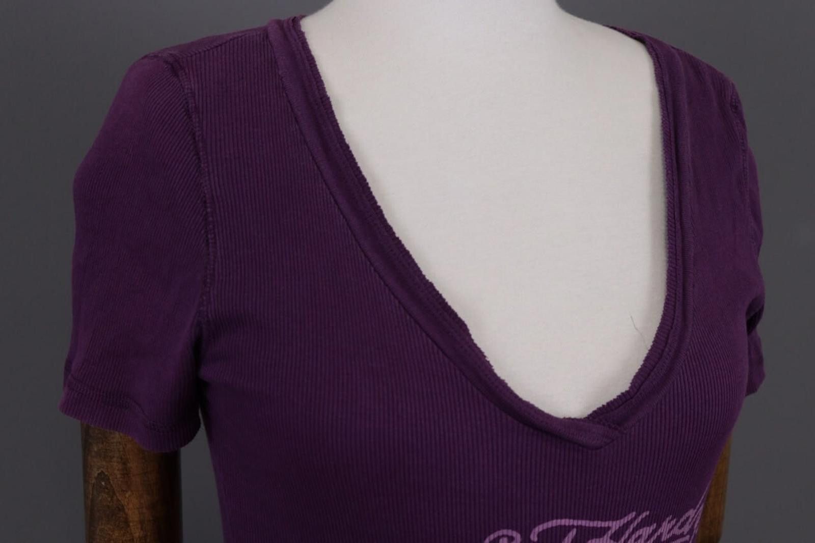 Ed Hardy Ed Hardy by Christian Audigier Purple Tunic Shirt Size M Size S / US 4 / IT 40 - 6 Thumbnail