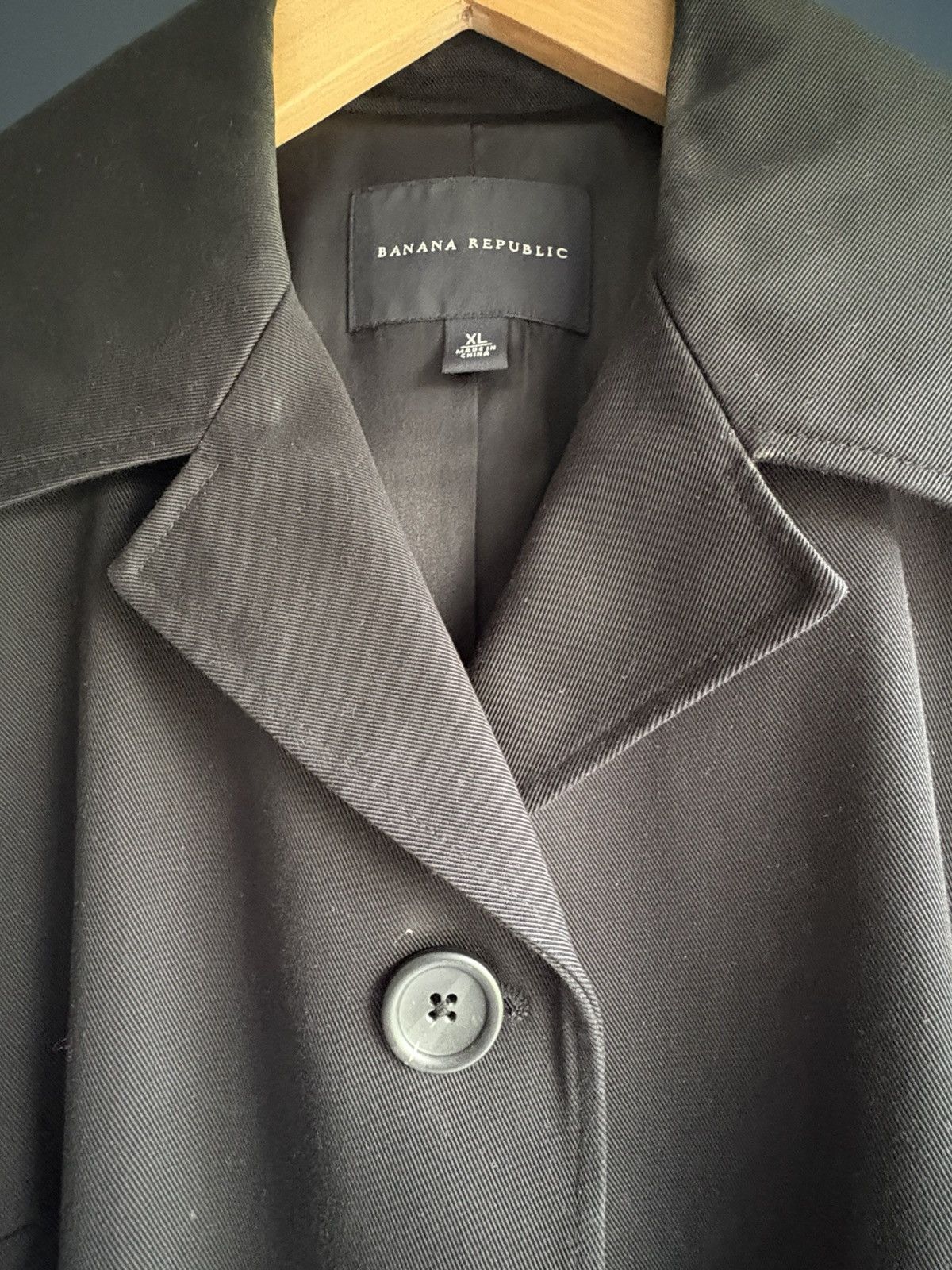 Banana Republic Banana Republic Single Breasted Mac/Car Coat (XL W Size XL / US 12-14 / IT 48-50 - 4 Thumbnail